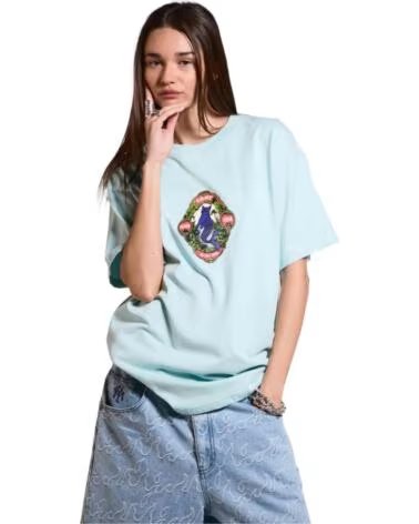 GRIMEY CAMISETA LIGHT BLUE CON GRÁFICO