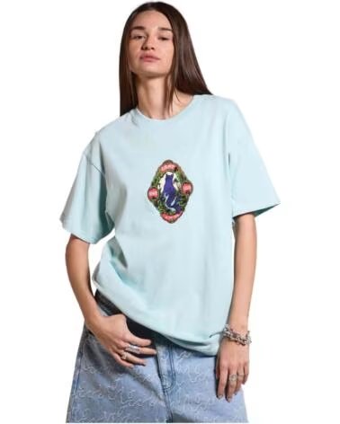GRIMEY CAMISETA LIGHT BLUE CON GRÁFICO