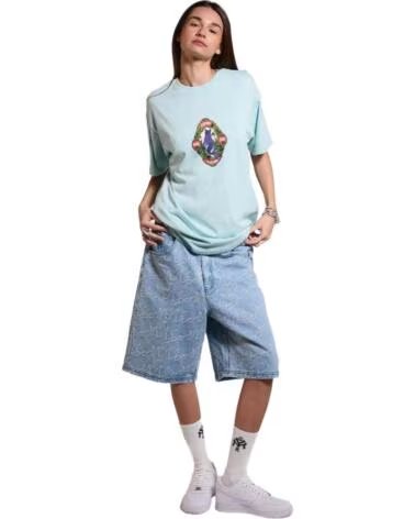 GRIMEY CAMISETA LIGHT BLUE CON GRÁFICO