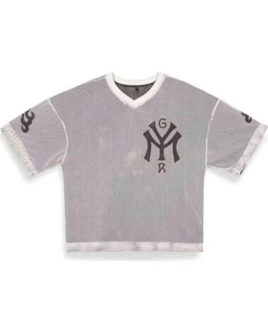 GRIMEY CAMISETA DE MANGA CORTA GRABV742-BLK EN GRIS PARA HOMBRE NGRO Y BLANCO