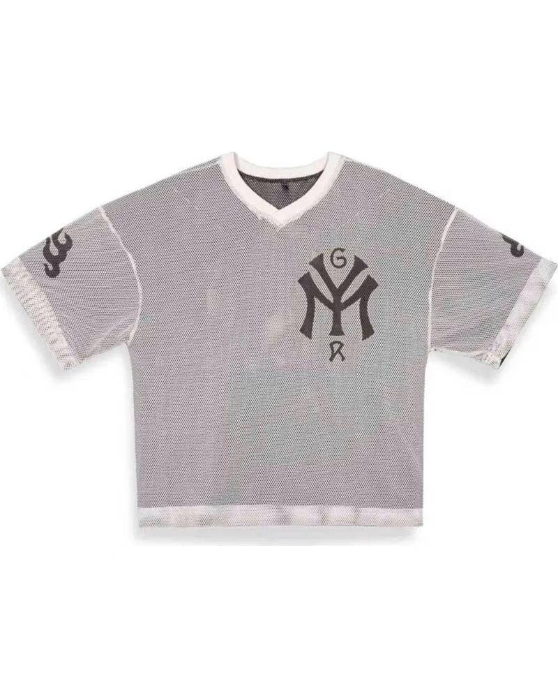 GRIMEY CAMISETA DE MANGA CORTA GRABV742-BLK EN GRIS PARA HOMBRE NGRO Y BLANCO