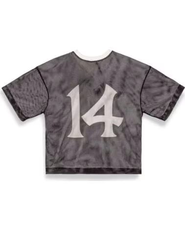 GRIMEY CAMISETA DE MANGA CORTA GRABV742-BLK EN GRIS PARA HOMBRE NGRO Y BLANCO