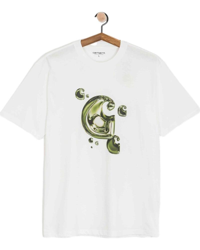 CARHARTT WIP CAMISETA DE MANGA CORTA O035204-02XX EN PARA HOMBRE BLANCO