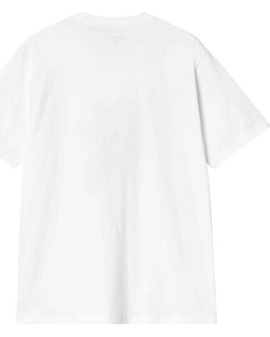CARHARTT WIP CAMISETA DE MANGA CORTA O035204-02XX EN PARA HOMBRE BLANCO