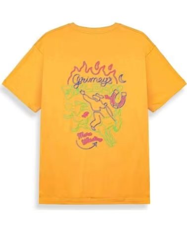 GRIMEY CAMISETA GA745-YLLW MANGA CORTA YELLOW