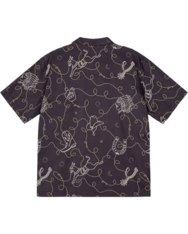 GRIMEY CAMISA GHS744-BLK ESTAMPADA BLACK