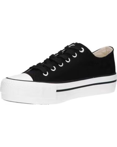 MTNG ZAPATILLAS MUSTANG 60173-C20462 EN NEGRO PARA MUJER CANVAS NEGRO