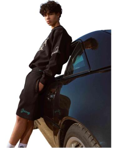 GRIMEY SUDADERA GSW627-BLK NEGRO BLACK