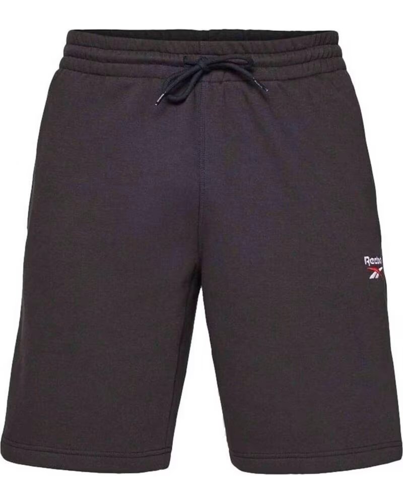 REEBOK SHORT 100221831 POUR HOMME BLACK-WHITE-VECTOR RED
