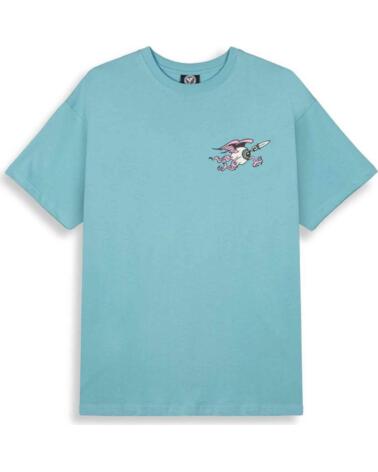 GRIMEY CAMISETA GA73506 MANGA CORTA CELESTE