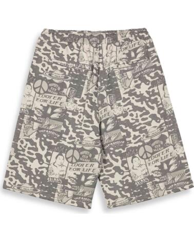 GRIMEY PANTALÓN CORTO GBSS191 ESTAMPADO ROSA