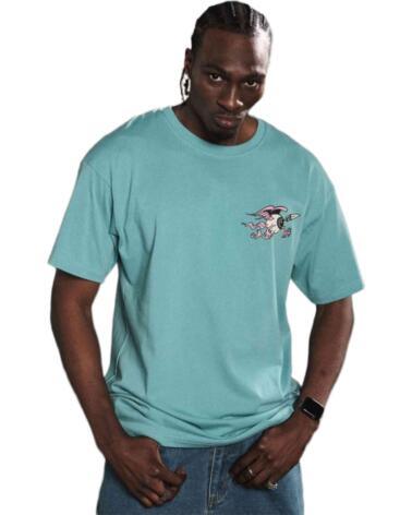 GRIMEY CAMISETA GA73506 MANGA CORTA CELESTE