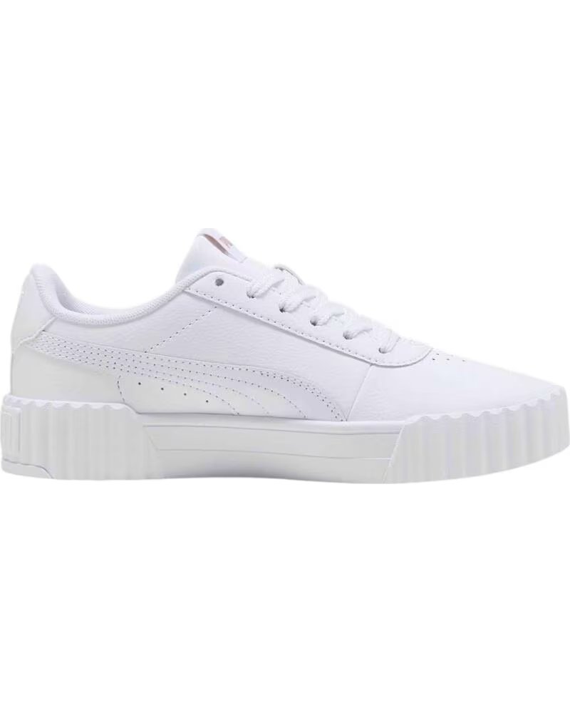 PUMA ZAPATILLAS 400365-01 EN BLANCO PARA MUJER PUMA WHITE-PUMA GOLD