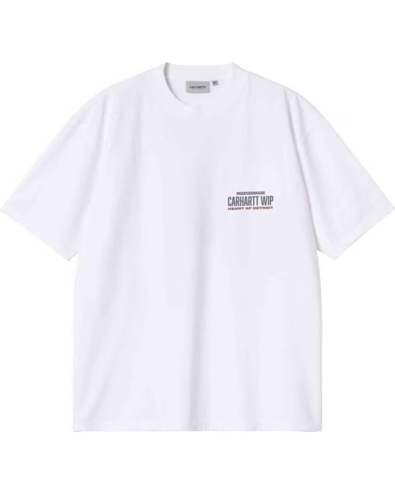 CARHARTT WIP CAMISETA I035209-260 MASTERMADE GRÁFICA BLANCA BLANCO