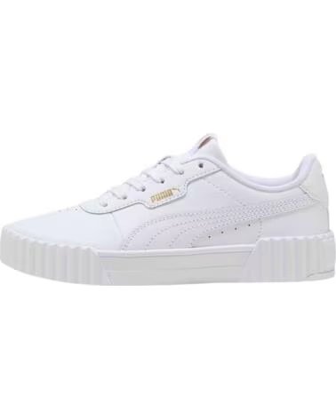 PUMA ZAPATILLAS 400365-01 EN BLANCO PARA MUJER PUMA WHITE-PUMA GOLD