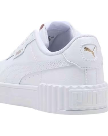 PUMA ZAPATILLAS 400365-01 EN BLANCO PARA MUJER PUMA WHITE-PUMA GOLD