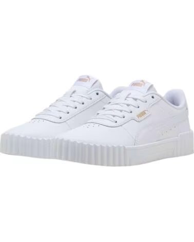 PUMA ZAPATILLAS 400365-01 EN BLANCO PARA MUJER PUMA WHITE-PUMA GOLD