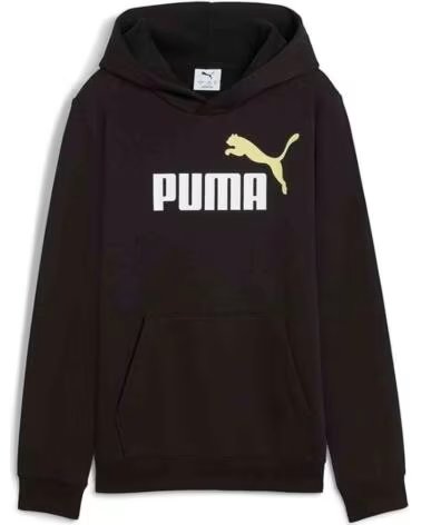 PUMA KAPUZENPULLOVER MIT LOGO NEGRO