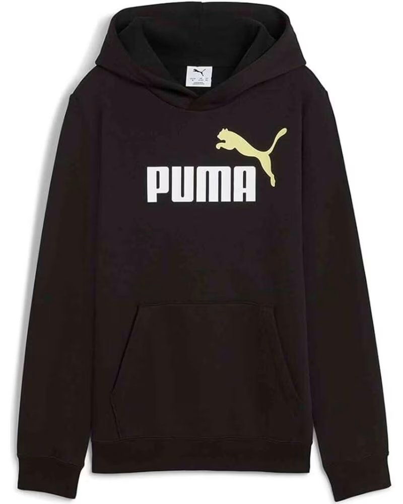 PUMA KAPUZENPULLOVER MIT LOGO NEGRO
