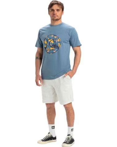 QUICKSILVER PANTALONCINI QUIKSILVER SALT WATER CON COULISSE REGOLABILE GRIS