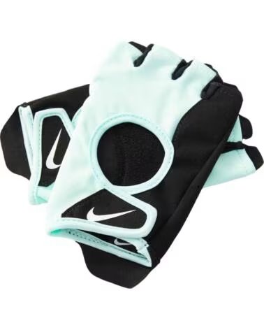 NIKE GUANTES HM6848-342 FITNESS UNISEX MINT FOAM-BLACK-WHITE