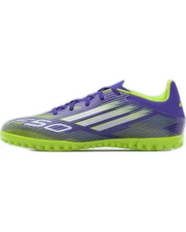 ADIDAS F50 JI0026 FOOTBALL BOOTS FOR KIDS IN PURPLE PURRUS-FTWWHT-LUCLEM