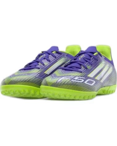 ADIDAS CHAUSSURES DE FOOTBALL F50 JI0026 VIOLETTES POUR ENFANTS PURRUS-FTWWHT-LUCLEM