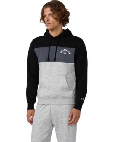 CHAMPION SWEATSHIRT COM CAPUZ COLORBLOCK 221742-KK001 PARA HOMEM NBK-NOXM-FGY