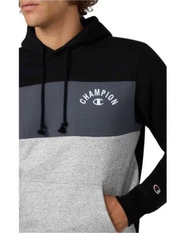 CHAMPION SWEATSHIRT COM CAPUZ COLORBLOCK 221742-KK001 PARA HOMEM NBK-NOXM-FGY