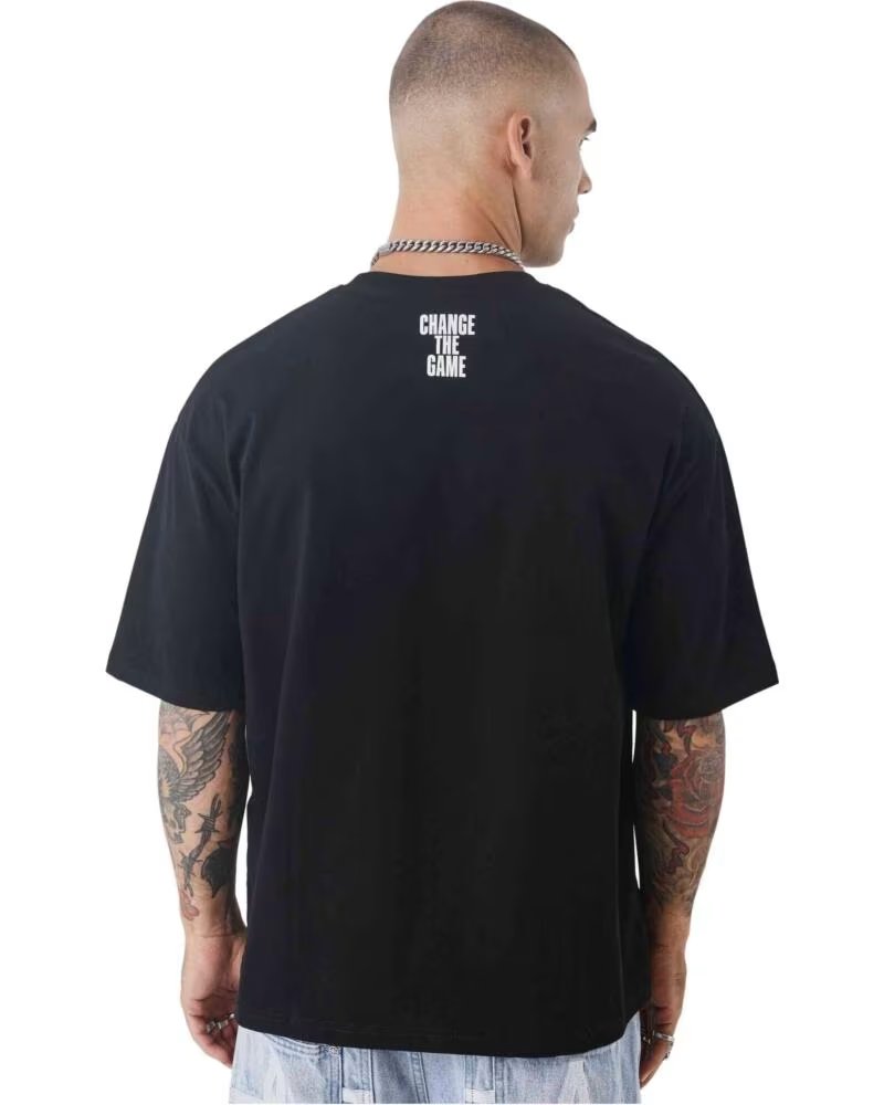 PROJECT X PARIS CAMISETA DE MANGA CURTA MASCULINA 2511025-BK NOIR