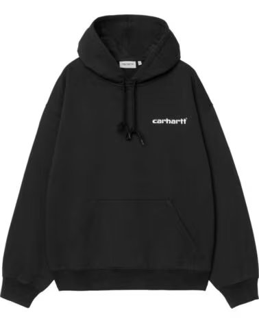 CARHARTT WIP SUDADERA CON CAPUCHA I036066 EN NEGRO PARA UNISEX