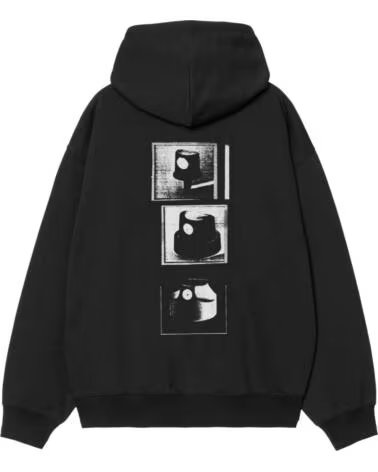 CARHARTT WIP SUDADERA CON CAPUCHA I036066 EN NEGRO PARA UNISEX
