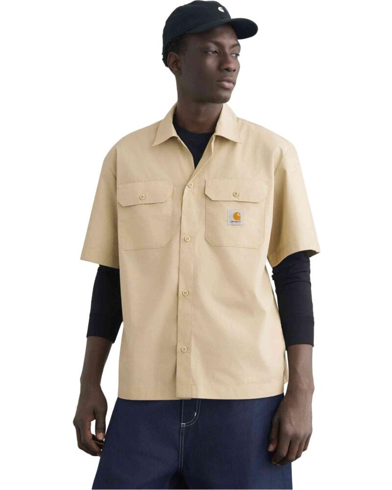 CARHARTT WIP CAMISA I035232-3INXX MANGA CORTA BEIGE