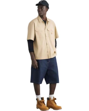CARHARTT WIP CAMISA I035232-3INXX MANGA CORTA BEIGE
