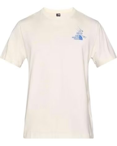 THE NORTH FACE CAMISETA THE NF0A8G9ZQLI1 CORTINA NEVER STOP EXPLORING HOMBRE WHITE