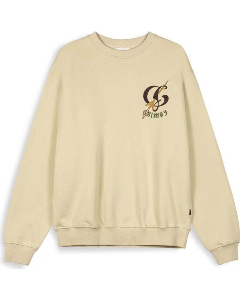 GRIMEY SUDADERA GSW607-CRM EN PARA UNISEX