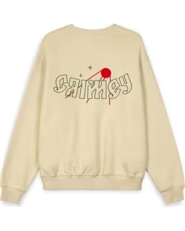 GRIMEY SUDADERA GSW607-CRM EN PARA UNISEX