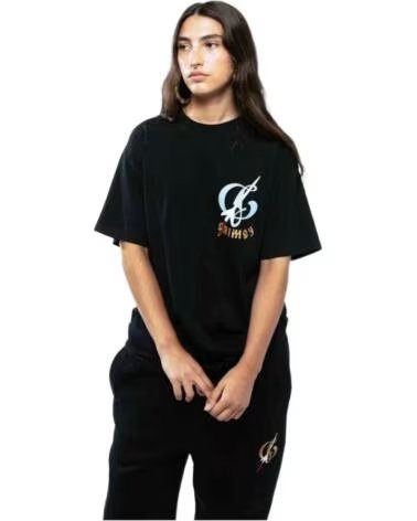 GRIMEY CAMISETA DE MANGA CORTA GA717-BLK EN PARA UNISEX
