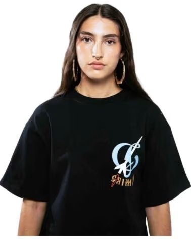GRIMEY CAMISETA DE MANGA CORTA GA717-BLK EN PARA UNISEX