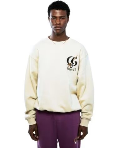 GRIMEY SUDADERA GSW607-CRM EN PARA UNISEX