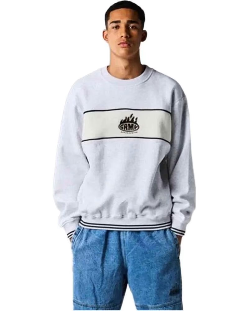 GRIMEY SUDADERA GSW613-SPG EN PARA UNISEX GRIS