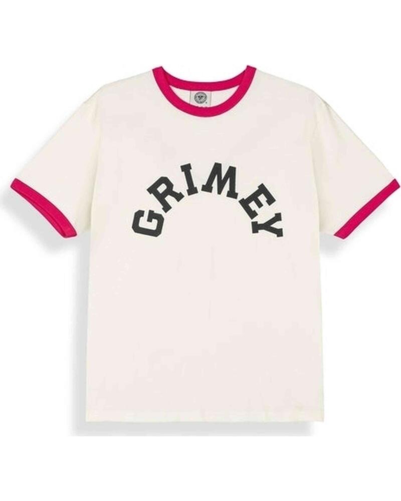 GRIMEY CAMISETA 100 MILES RINGER OFF WHITE