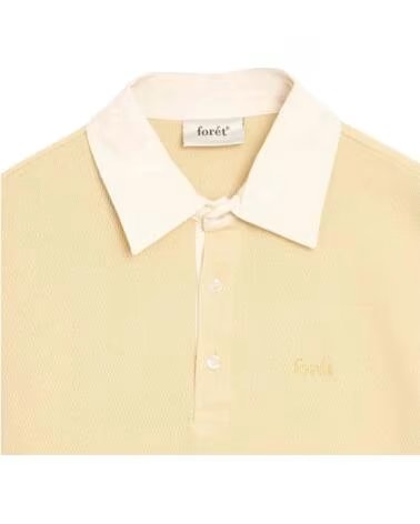 FORET POLO DE MANGA LARGA FORÉT F1046-VINTAGEYELLOW