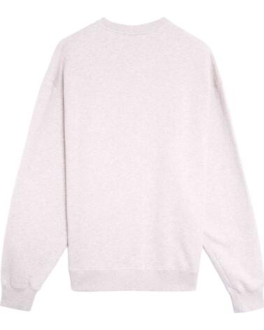 FORET SUDADERA FORÉT F1019-SNOWMELANGE GRIS CUELLO REDONDO