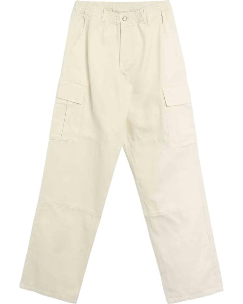 FORET FORÉT F6006-CLOUD CARGO PANTS BEIGE MEN