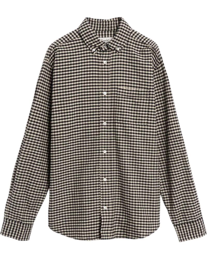 FORET CAMISA FORÉT F7020-BLACKSAND DE CUADROS