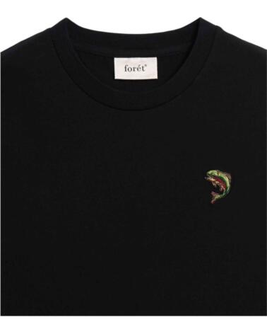 FORET CAMISETA DE MANGA CORTA FORÉT F7002-BLACK PARA HOMBRE