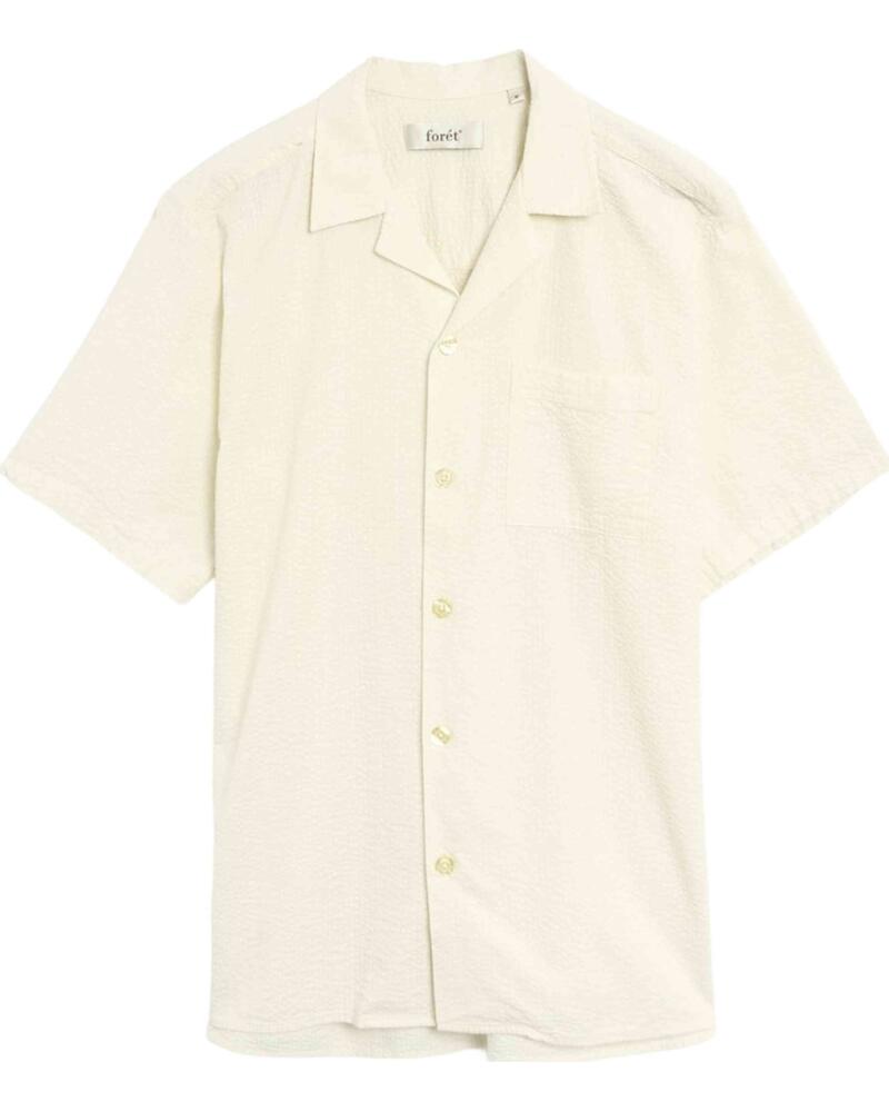 FORET CAMISA FORÉT F4810-CLOUD DE MANGA CORTA EN COLOR BEIGE