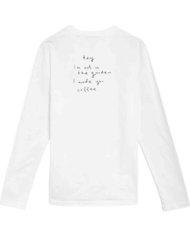 FORET CAMISETA DE MANGA LARGA FORÉT F5903-WHITE COLOR BLANCO