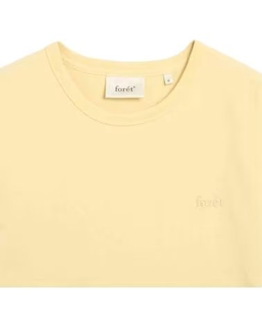 FORET CAMISETA FORÉT F4013 DE MANGA CORTA EN AMARILLO PARA HOMBRE